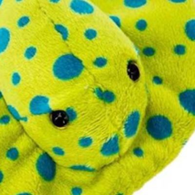 Скат S зеленый 15 см, игрушка мягкая — АБВГДЕЙКА (фото 2 из 2)