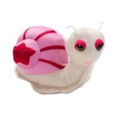 Улитка Малышка розовая 15 см, игрушка мягкая — АБВГДЕЙКА